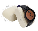 Decorebay Carbon Noir Roll Style Travel Watch and Cufflink Case