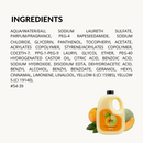 Fruits & Passion Alo Orange Cantaloup Milky Foaming Bath Refill 1L