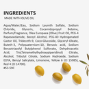 Fruits & Passion Cucina Sanguinelli Orange and Fennel Hand Soap Bundle (16.9 Ounces + 33.3 Ounces)-Ingredients