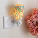 Candle Warmers Sea Glass Pluggable Fragrance Warmer-Front View