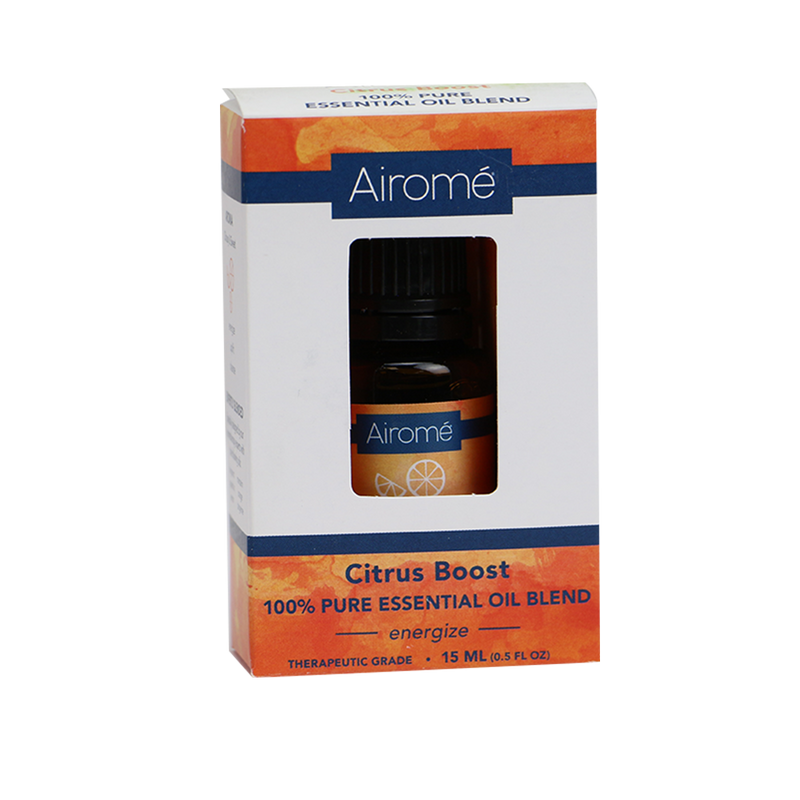 Airome Citrus Boost 100% Pure Therapeutic Grade  Essential Oil 15 Milliliters (15ml)-Diffuse it to boost energy, ease stress, and uplift mood.