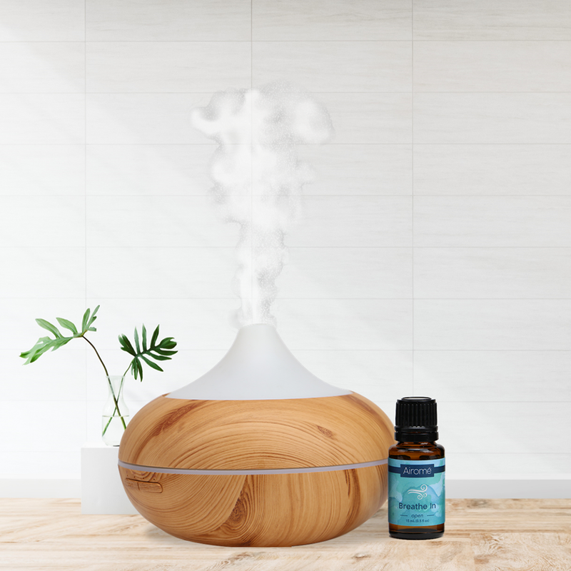 Airome Breathe In 100% Pure Therapeutic Grade Essential Oil 15 Milliliters- Add one drop to wrists and rub together to create a sweet, all-natural body perfume.
