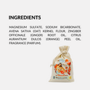 Barefoot Venus Wild Ginger & Sweet Orange Oat Therapy Bath Refill 1Kg