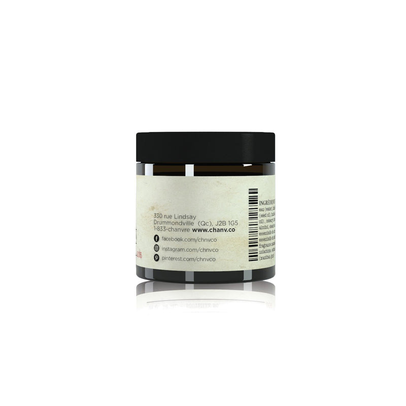 Chanv Natural Hemp Oil Sensitive Skin Cream 59ml-Back Description