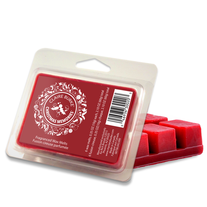 Claire Burke Christmas Memories Fragrance Wax Melts