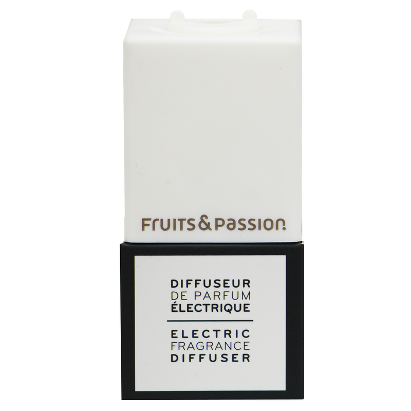 Fruits & Passion Lime Zest & Cypress Fragrance Diffuser Refill 25 ml and White Plug Set-Back Description