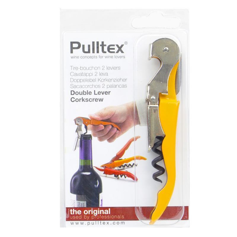 Pulltex Pulltap's Double Lever Corkscrew - -Available in Different Colors