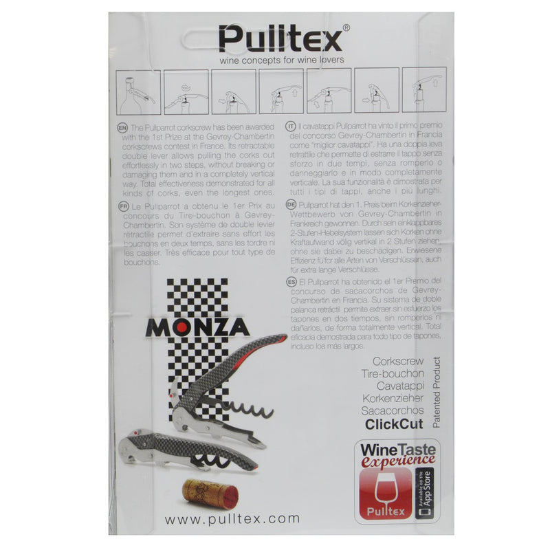 Pulltex ClickCut Monza Corkscrew - Instructions