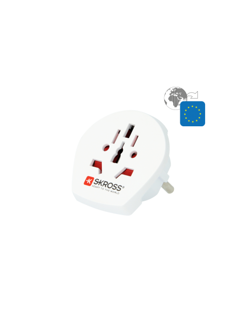 World to Europe Country Travel Adapter
