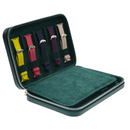 Decorebay Luxury 10 Slots Leather Watch Strap Case & Organizer (Green)