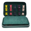 Decorebay Luxury 10 Slots Leather Watch Strap Case & Organizer (Green)