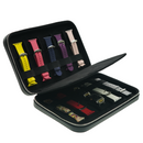 Decorebay Luxury 10 Slots Leather Watch Strap Case & Organizer (Black)