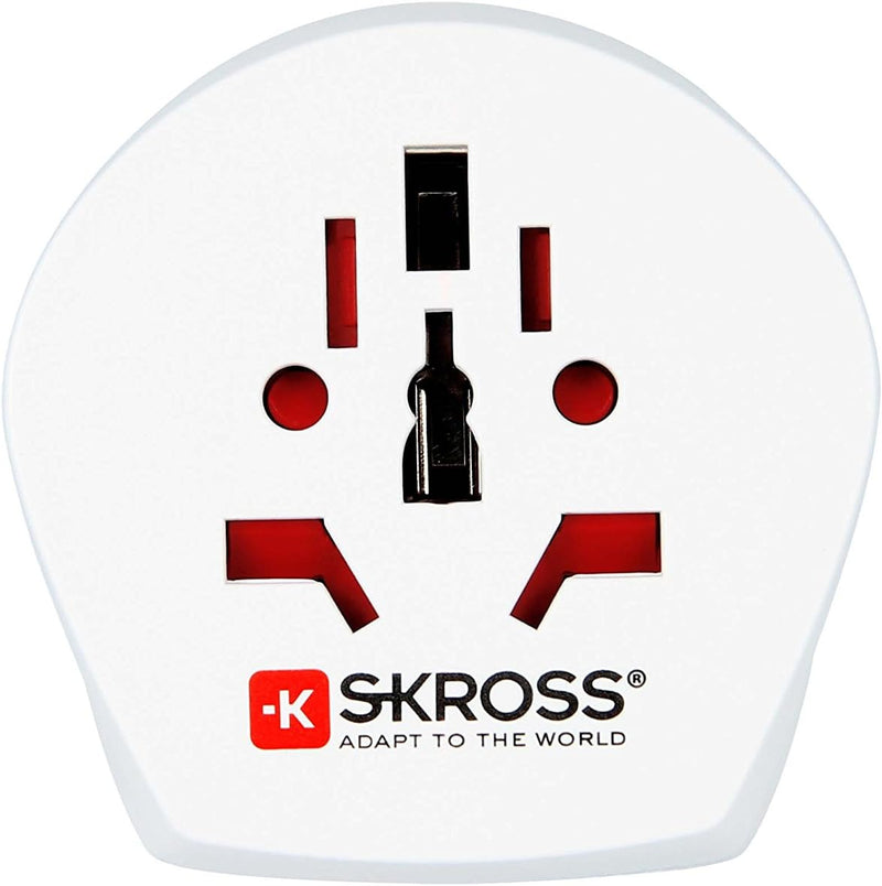 Skross Travel Adapter Set Combo 1.500216-E World to Israel - White