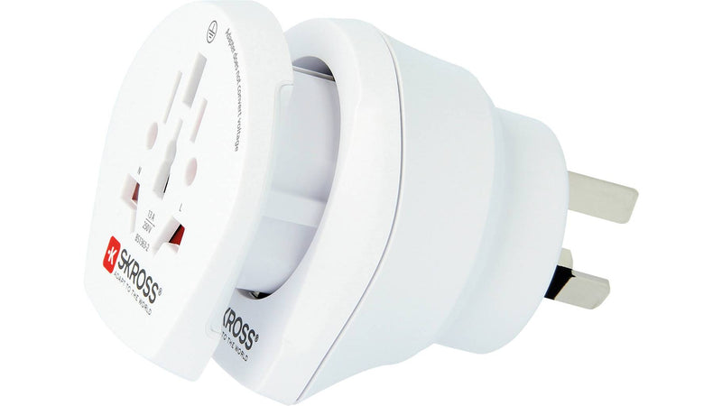 Skross Travel Adapter Set Combo 1.500210-E World to Australia/China (White)