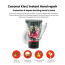 Barefoot Venus Ruby Red Mini Instant Hand Repair Cream 1 Ounce (2 Pack)