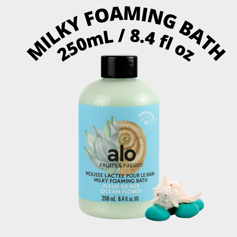 ALO Fruits & Passion Ocean Flower Travel Set - Hand Soap & Milky Foaming Bath Duo, 8.4 fl oz Each