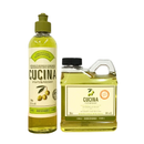 Cucina Fruits & Passion Coriander & Olive Tree Travel Mini Duo Set - Hand Soap 250ML and Dish Detergent 240ML