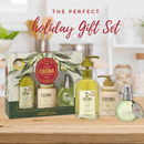 Fruit & Passion Cucina Kitchen Trio Coriander Olive Hand Soap with Olive Oil (200 ml) Regenerating Hand Cream (150 ml) Fragrant Kitchen Mist (100ml) bundle