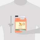 Fruits & Passion Cucina Peach and Mandarin Hand Soap Set - 200ml Bottle & 1 Litre Refill