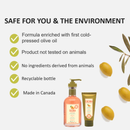 Fruits & Passion Cucina Peach and Mandarin Hand Care Duo Set (Hand Soap 200ml & Hand Butter 60ml)