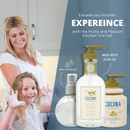 Fruit & Passion Cucina Kitchen Trio Sea Salt and Amalfi Lemon Hand Soap (200 ml) Regenerating Hand Cream (150 ml) Fragrant Kitchen Mist (100ml) bundle