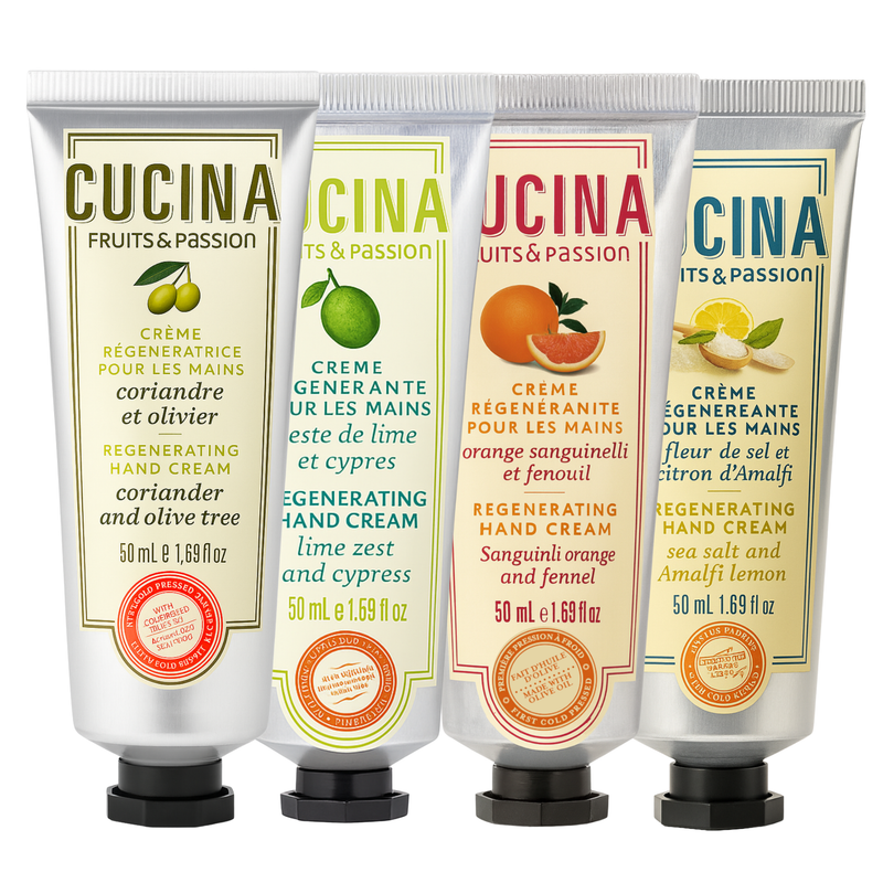 Fruits & Passion Cucina Hand Cream - 4 Piece Set