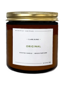 Claire Bruke Original  Glass Filled Candle 14 Ounces