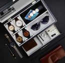 Decorebay Sawyer Valet Station, Watch Case and Jewelry Box Organizer
