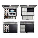 Decorebay Sawyer Valet Station, Watch Case and Jewelry Box Organizer