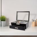 Decorebay SuperStar Luxury Watch & Sunglasses Display Case & Jewelry Organizer