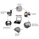 Decorebay SuperStar Luxury Watch & Sunglasses Display Case & Jewelry Organizer