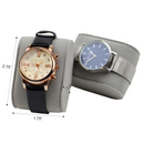 Decorebay Executive Wenge Black Piano Pattern Watch and Cufflink Jewelry Storage Organizer