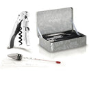 Pulltex Pullparrot Wine Corkscrew, Wine Thermometer & Alcohol Meter