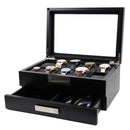 Decorebay Busy Man Luxury Watch Display Case & Jewelry Organizer for Men