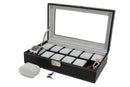 Decorebay Leather Watches Box and Organizer - Open