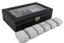 Decorebay Leather Watches Box and Organizer