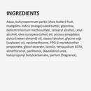 Barefoot Venus Ruby Red Instant Hand Repair Cream 3 Ounces-Ingredients