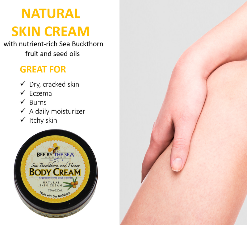 Bee By The Sea Buckthorn and Honey Body Cream - Features