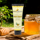 Bee By The Sea Buckthorn and Honey Ultra-Moisturizing Body Cream Tube 2.5 Ounces--Front Side