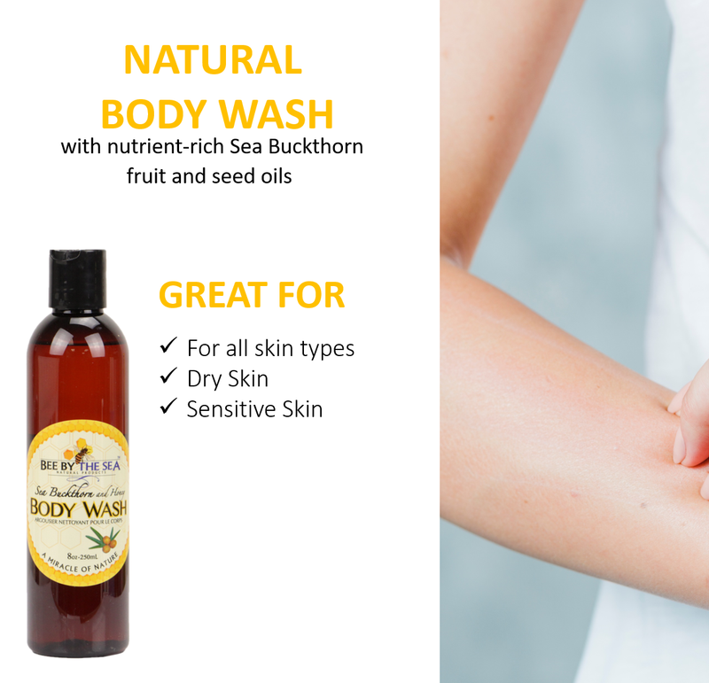 Bee By The Sea Body Wash - Features