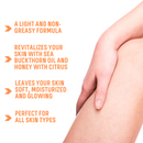 Bee By The Sea Buckthorn and Honey, Citrus Body Cream - 7.5 oz