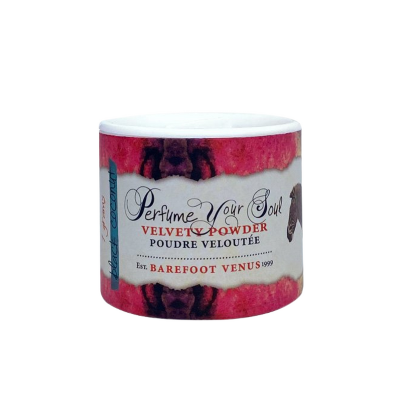Barefoot Venus Black Coconut Mini Velvety Powder - 7 grams