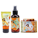 Barefoot Venus Wild Ginger & Sweet Orange Bath Soak, Hand Cream & Argan Oil Set