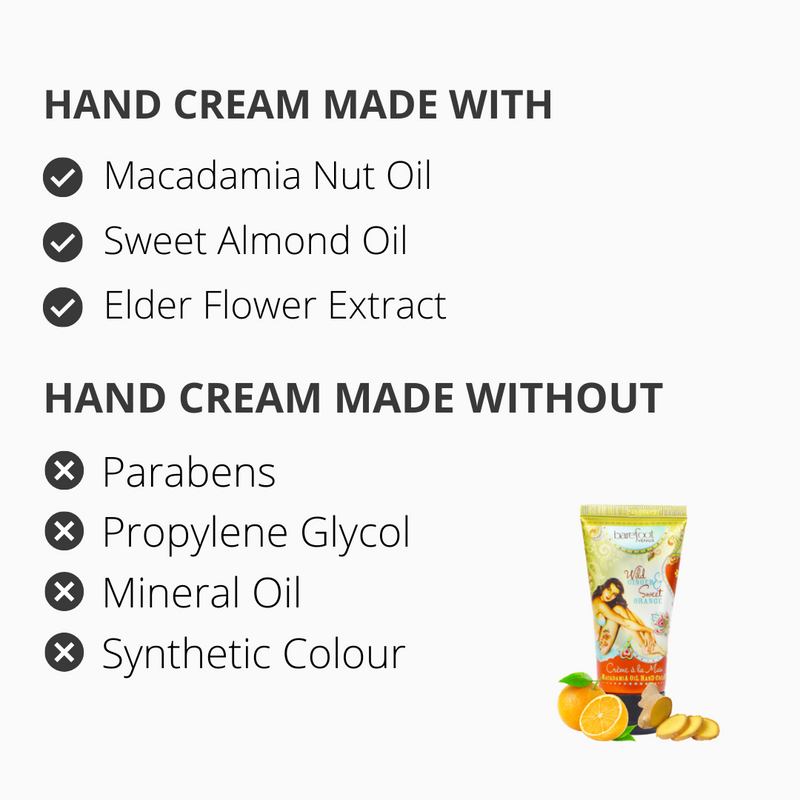Barefoot Venus Wild Ginger & Sweet Orange Bath Soak, Hand Cream & Argan Oil Set