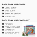 Barefoot Venus Coconut Kiss Bath Soak elements