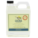 Fruits & Passion Cucina Sea Salt and Amalfi Lemon Hand Soap Refill 1 Liter
