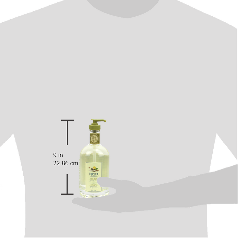 Cucina Sea Salt and Amalfi Lemon Hand Soap 16.9 Ounces