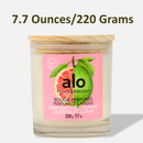 Fruits & Passion Alo Grapefruit Guava Perfumed Candle- 7.7 Ounces 