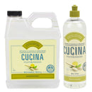Fruits and Passion Cucina Sea Salt and Amalfi Lemon Dish Detergent Duo Set