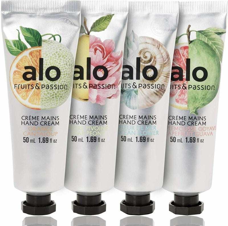 Fruits & Passion Alo Hand Cream - Four Piece Set